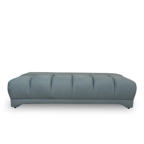 Canapea Extensibila Dali, 3 Locuri, Lada Depozitare, Albastru, 210 Cm