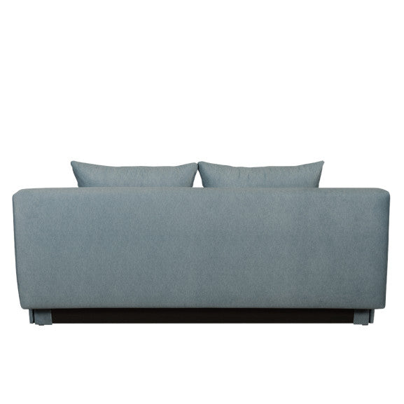 Canapea Extensibila Dali, 3 Locuri, Lada Depozitare, Albastru, 210 Cm