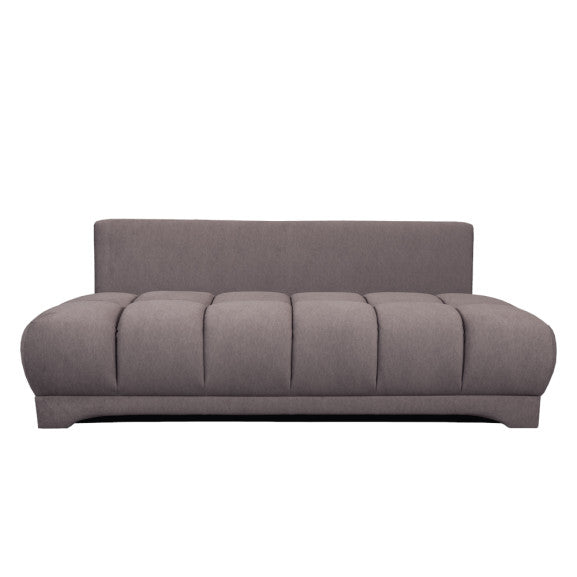 Canapea Extensibila Dali, 3 Locuri, Lada Depozitare, Gri, 210 Cm