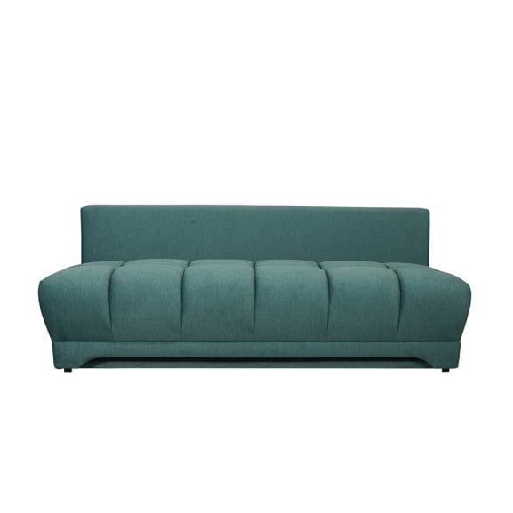 Canapea Extensibila Dali, 3 Locuri, Lada Depozitare, Verde, 210 Cm