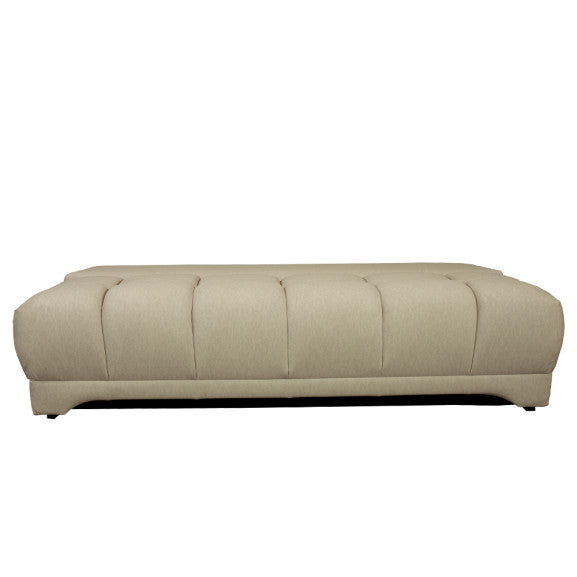 Canapea Extensibila Dali, 3 Locuri, Lada Depozitare, Bej, 210 Cm