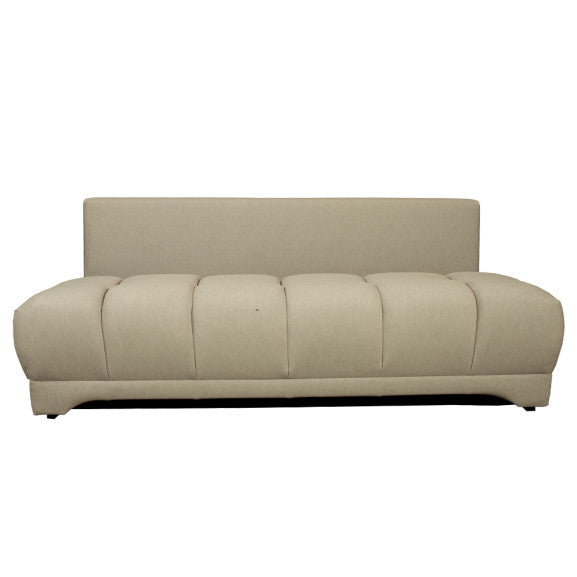 Canapea Extensibila Dali, 3 Locuri, Lada Depozitare, Bej, 210 Cm