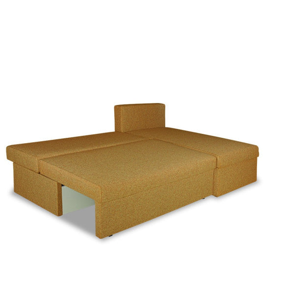Coltar Extensibil Cu Lada, Blue Interschimbabil Stanga/Dreapta, Galben ICON 45, 220 X 80 X 155 Cm