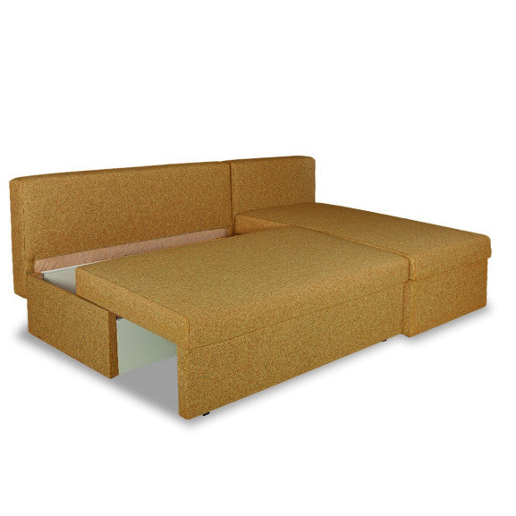 Coltar Extensibil Cu Lada, Blue Interschimbabil Stanga/Dreapta, Galben ICON 45, 220 X 80 X 155 Cm