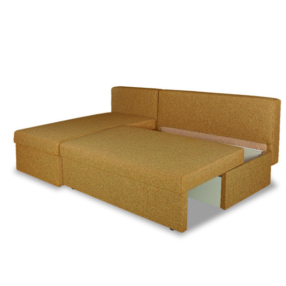 Coltar Extensibil Cu Lada, Blue Interschimbabil Stanga/Dreapta, Galben ICON 45, 220 X 80 X 155 Cm