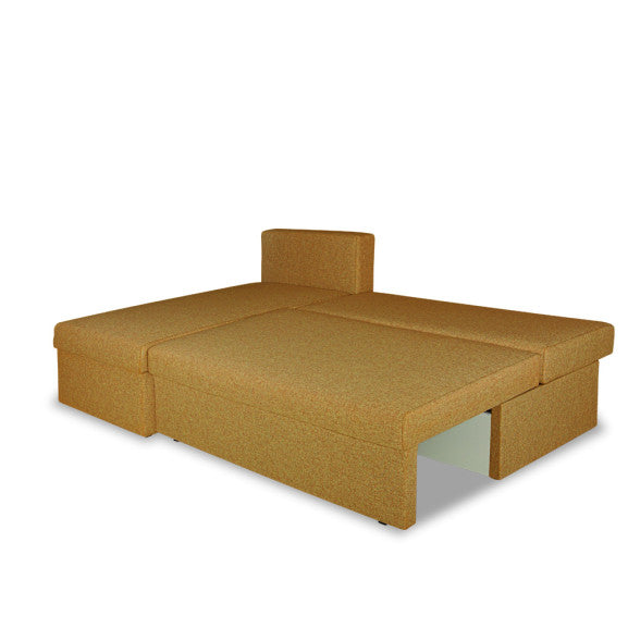 Coltar Extensibil Cu Lada, Blue Interschimbabil Stanga/Dreapta, Galben ICON 45, 220 X 80 X 155 Cm