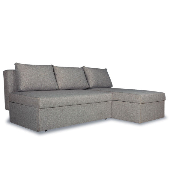 Coltar Extensibil Cu Lada, Blue Interschimbabil Stanga/Dreapta, Gri Inchis Arte 84A, 220 X 80 X 155 Cm