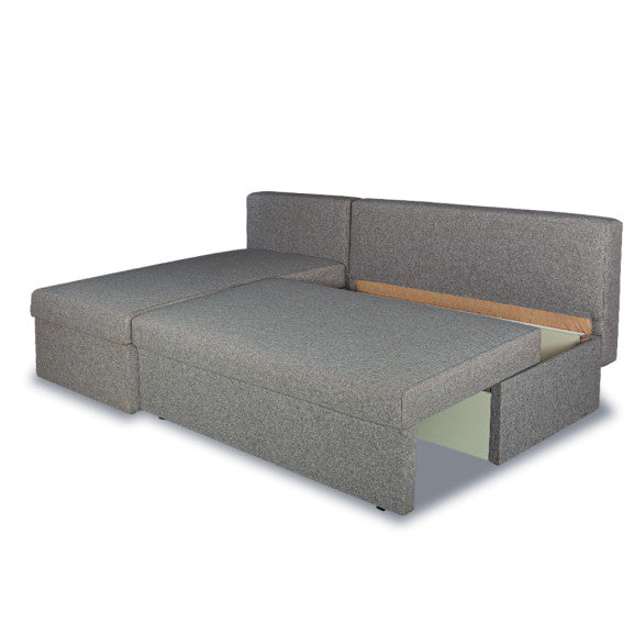 Coltar Extensibil Cu Lada, Blue Interschimbabil Stanga/Dreapta, Gri Inchis Arte 84A, 220 X 80 X 155 Cm