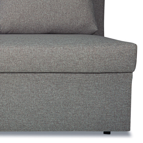Coltar Extensibil Cu Lada, Blue Interschimbabil Stanga/Dreapta, Gri Inchis Arte 84A, 220 X 80 X 155 Cm