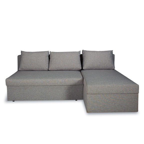 Coltar Extensibil Cu Lada, Blue Interschimbabil Stanga/Dreapta, Gri Inchis Arte 84A, 220 X 80 X 155 Cm