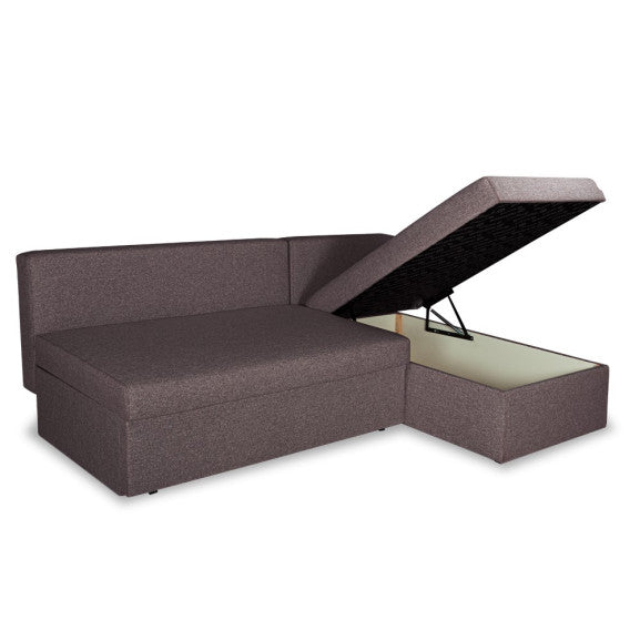 Coltar Extensibil Cu Lada, Blue Interschimbabil Stanga/Dreapta, ICON 69, 220 X 80 X 155 Cm