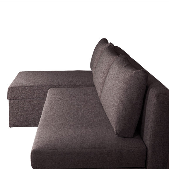 Coltar Extensibil Cu Lada, Blue Interschimbabil Stanga/Dreapta, ICON 69, 220 X 80 X 155 Cm