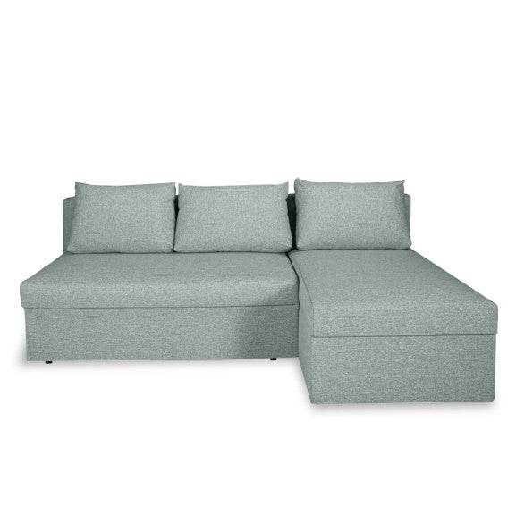 Coltar Extensibil Cu Lada, Blue Interschimbabil Stanga/Dreapta, Icon 84, 220 X 80 X 155 Cm