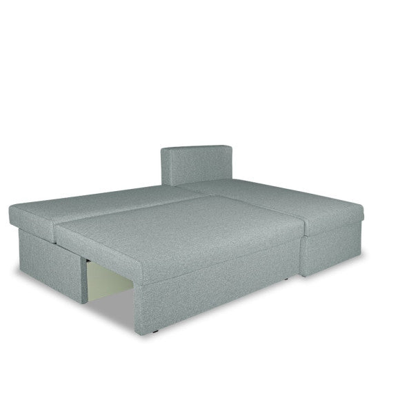 Coltar Extensibil Cu Lada, Blue Interschimbabil Stanga/Dreapta, Icon 84, 220 X 80 X 155 Cm