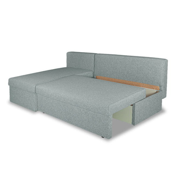 Coltar Extensibil Cu Lada, Blue Interschimbabil Stanga/Dreapta, Icon 84, 220 X 80 X 155 Cm