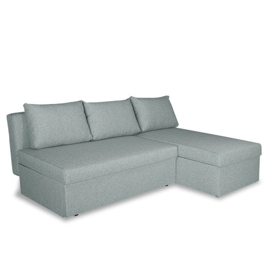Coltar Extensibil Cu Lada, Blue Interschimbabil Stanga/Dreapta, Icon 84, 220 X 80 X 155 Cm