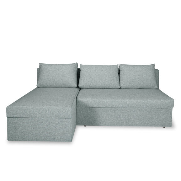 Coltar Extensibil Cu Lada, Blue Interschimbabil Stanga/Dreapta, Icon 84, 220 X 80 X 155 Cm