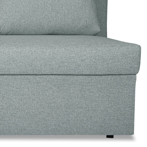 Coltar Extensibil Cu Lada, Blue Interschimbabil Stanga/Dreapta, Icon 84, 220 X 80 X 155 Cm