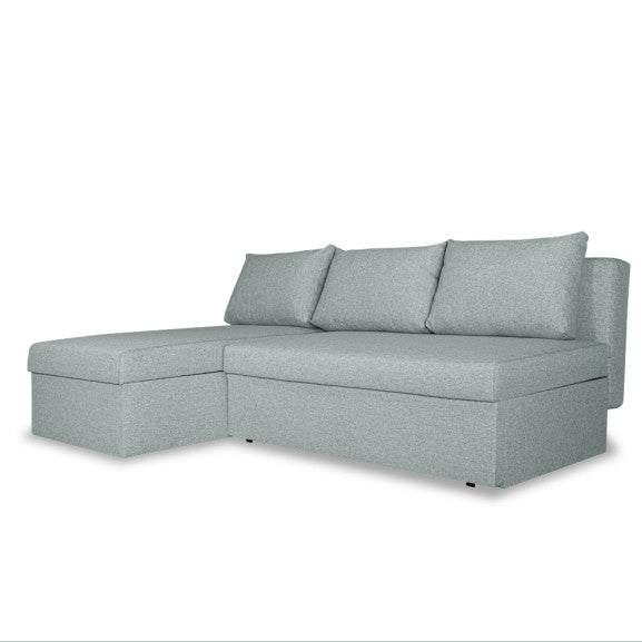 Coltar Extensibil Cu Lada, Blue Interschimbabil Stanga/Dreapta, Icon 84, 220 X 80 X 155 Cm