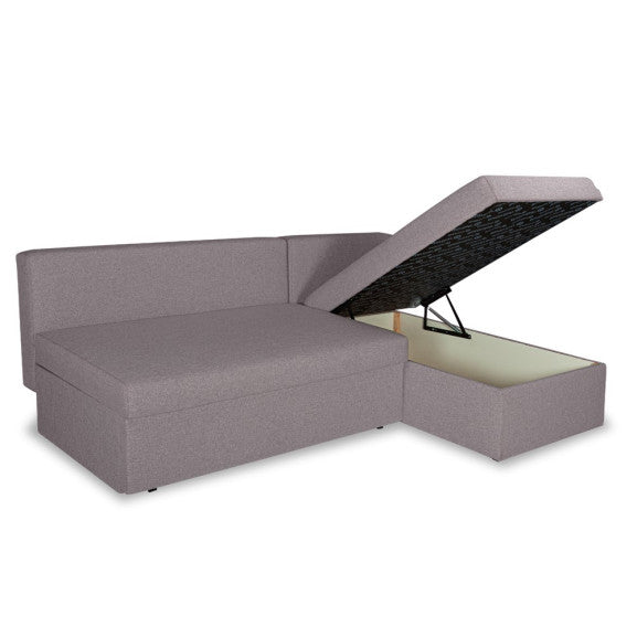 Coltar Extensibil Cu Lada, Blue Interschimbabil Stanga/Dreapta, Icon 90, 220 x 80 x 155 Cm
