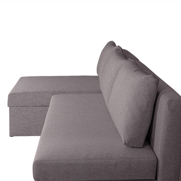 Coltar Extensibil Cu Lada, Blue Interschimbabil Stanga/Dreapta, Icon 90, 220 x 80 x 155 Cm