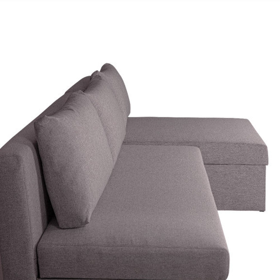 Coltar Extensibil Cu Lada, Blue Interschimbabil Stanga/Dreapta, Icon 90, 220 x 80 x 155 Cm