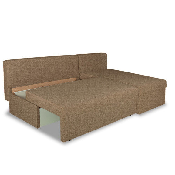 Coltar Extensibil Cu Lada, Blue Interschimbabil Stanga/Dreapta, LUIS 16, 220 X 80 X 155 Cm