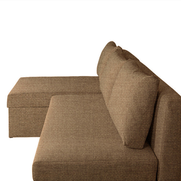 Coltar Extensibil Cu Lada, Blue Interschimbabil Stanga/Dreapta, LUIS 16, 220 X 80 X 155 Cm