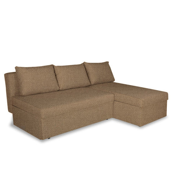 Coltar Extensibil Cu Lada, Blue Interschimbabil Stanga/Dreapta, LUIS 16, 220 X 80 X 155 Cm