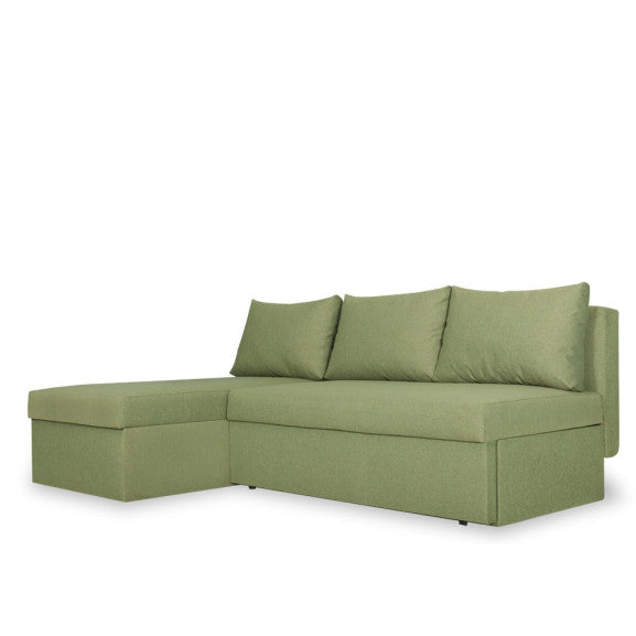 Coltar Extensibil Cu Lada Depozitare Vario, Interschimbabil Stanga/Dreapta, Verde
