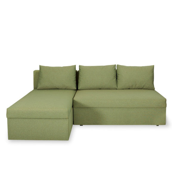 Coltar Extensibil Cu Lada Depozitare Vario, Interschimbabil Stanga/Dreapta, Verde