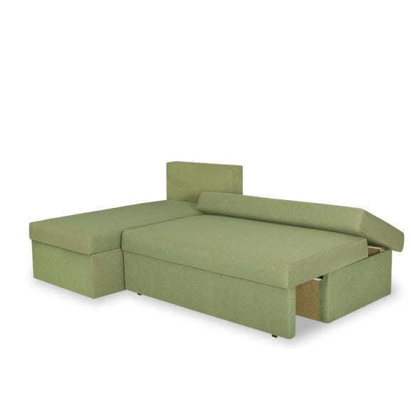 Coltar Extensibil Cu Lada Depozitare Vario, Interschimbabil Stanga/Dreapta, Verde