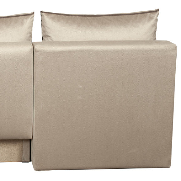 Coltar Extensibil Cu Lada New Modulo, Interschimbabil Stanga/Dreapta, Crem, 220 X 80 X 155 Cm