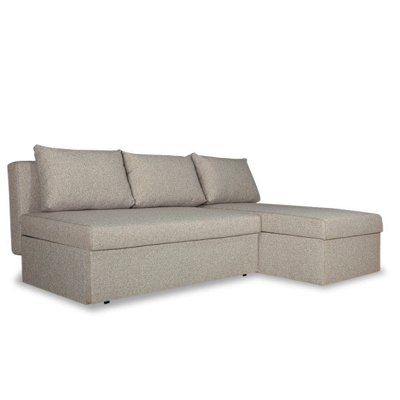 Coltar Extensibil Cu Lada Vario, Interschimbabil Stanga/Dreapta, Gri, 220 X 80 X 155 Cm