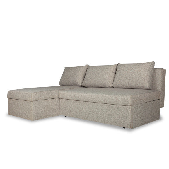 Coltar Extensibil Cu Lada Vario, Interschimbabil Stanga/Dreapta, Gri, 220 X 80 X 155 Cm
