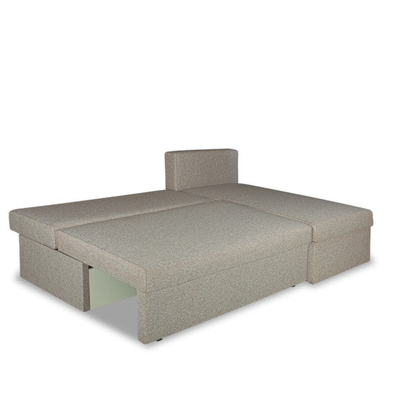 Coltar Extensibil Cu Lada Vario, Interschimbabil Stanga/Dreapta, Gri, 220 X 80 X 155 Cm